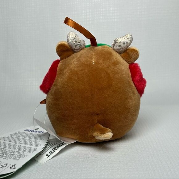 NWT Squishmallows Ornament Darla the Deer 4-Inch Plush WINTER Collection - Picture 4 of 5